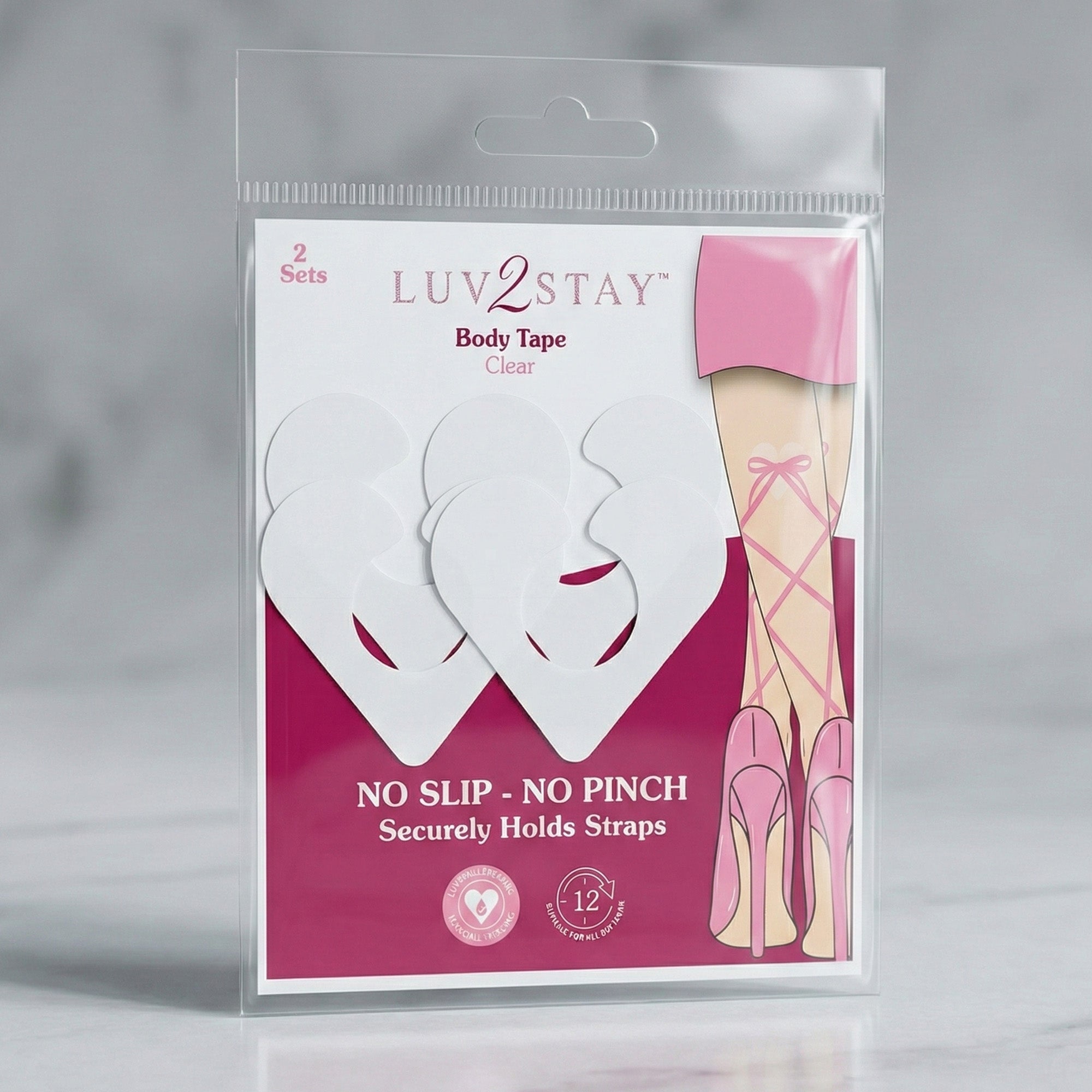 Luv2Stay Lace-Up Heel Tape